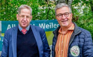 Maaßen-und-Weiler-beim-Waldkampftag-Politisches-Aufgebot-in-St.-Gangloff